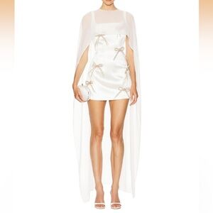 NWT Chiffon Bridal Cape Shawl